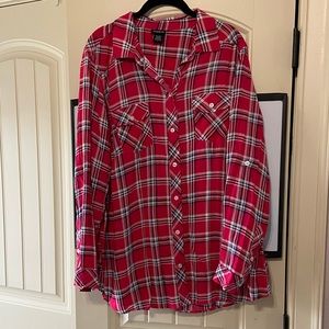 Pink Torrid Flannel